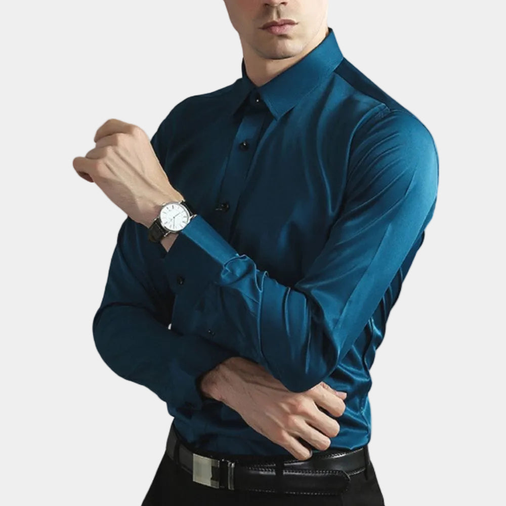 Chemise homme coupe droite