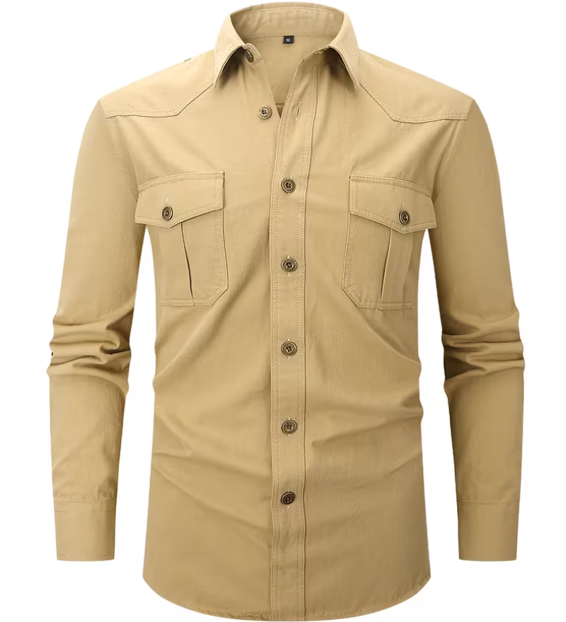 Chemise homme double poche