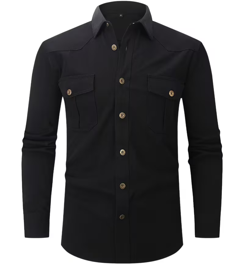 Chemise homme double poche