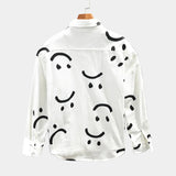 Chemise homme imprimée boutonnée