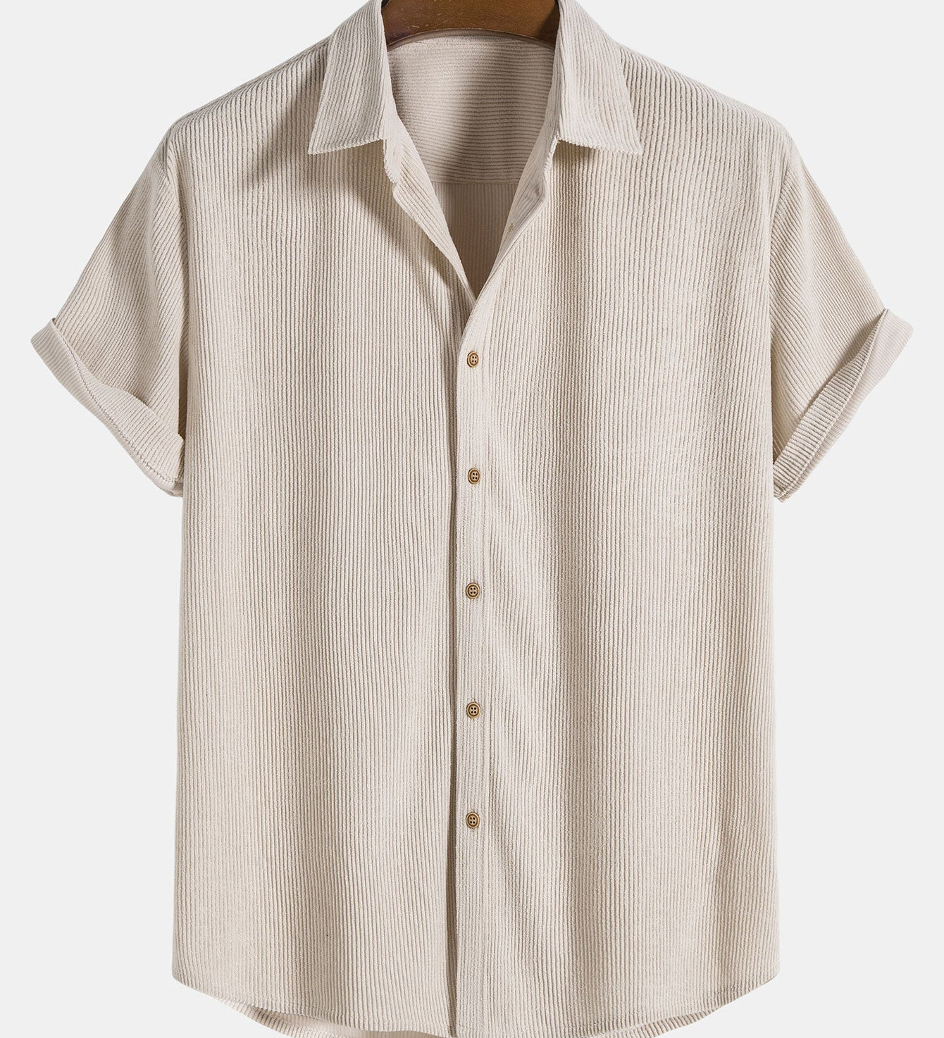 Chemise homme manches courtes texturée