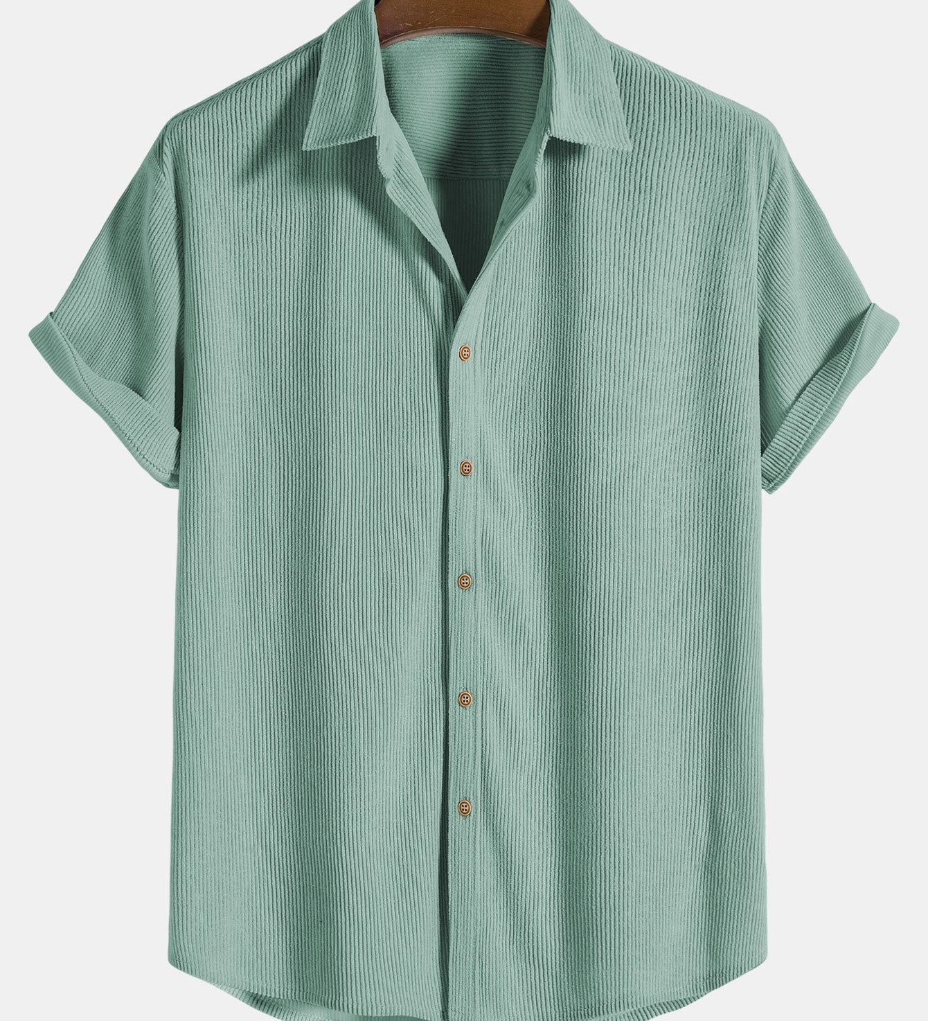 Chemise homme manches courtes texturée