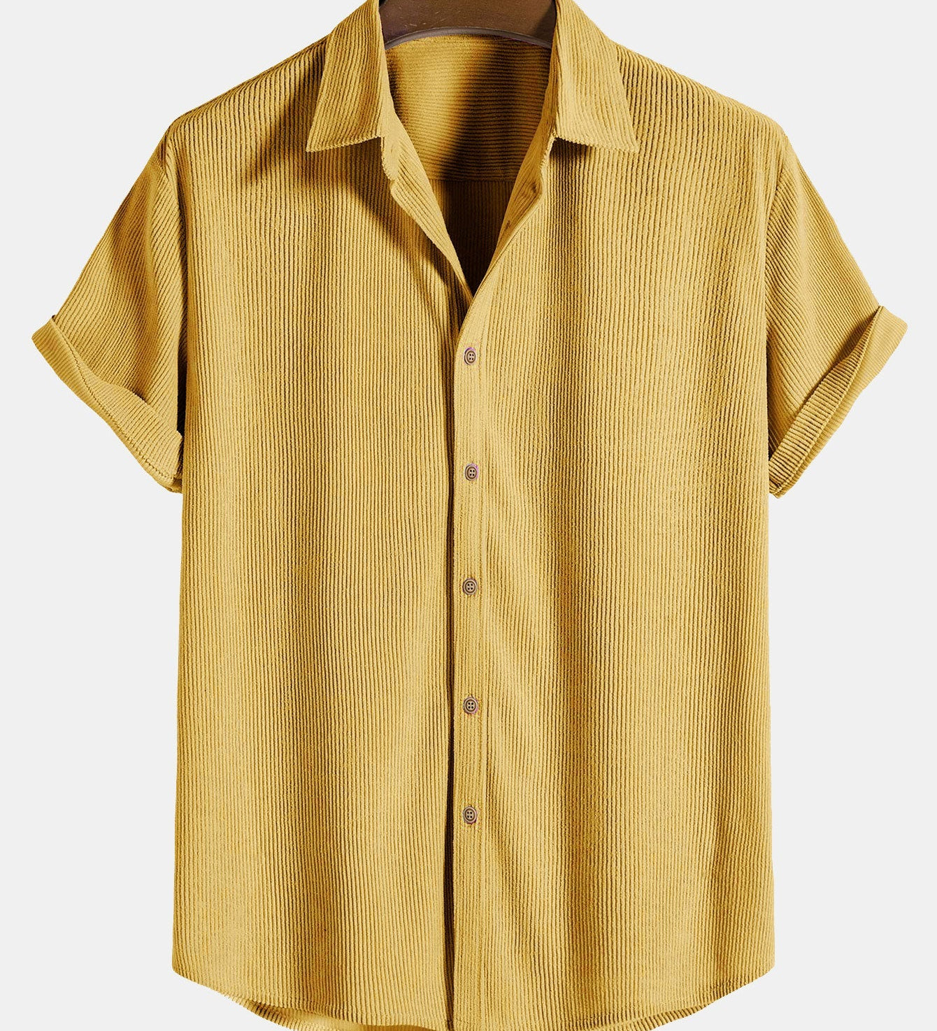 Chemise homme manches courtes texturée