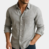 Chemise homme manches longues