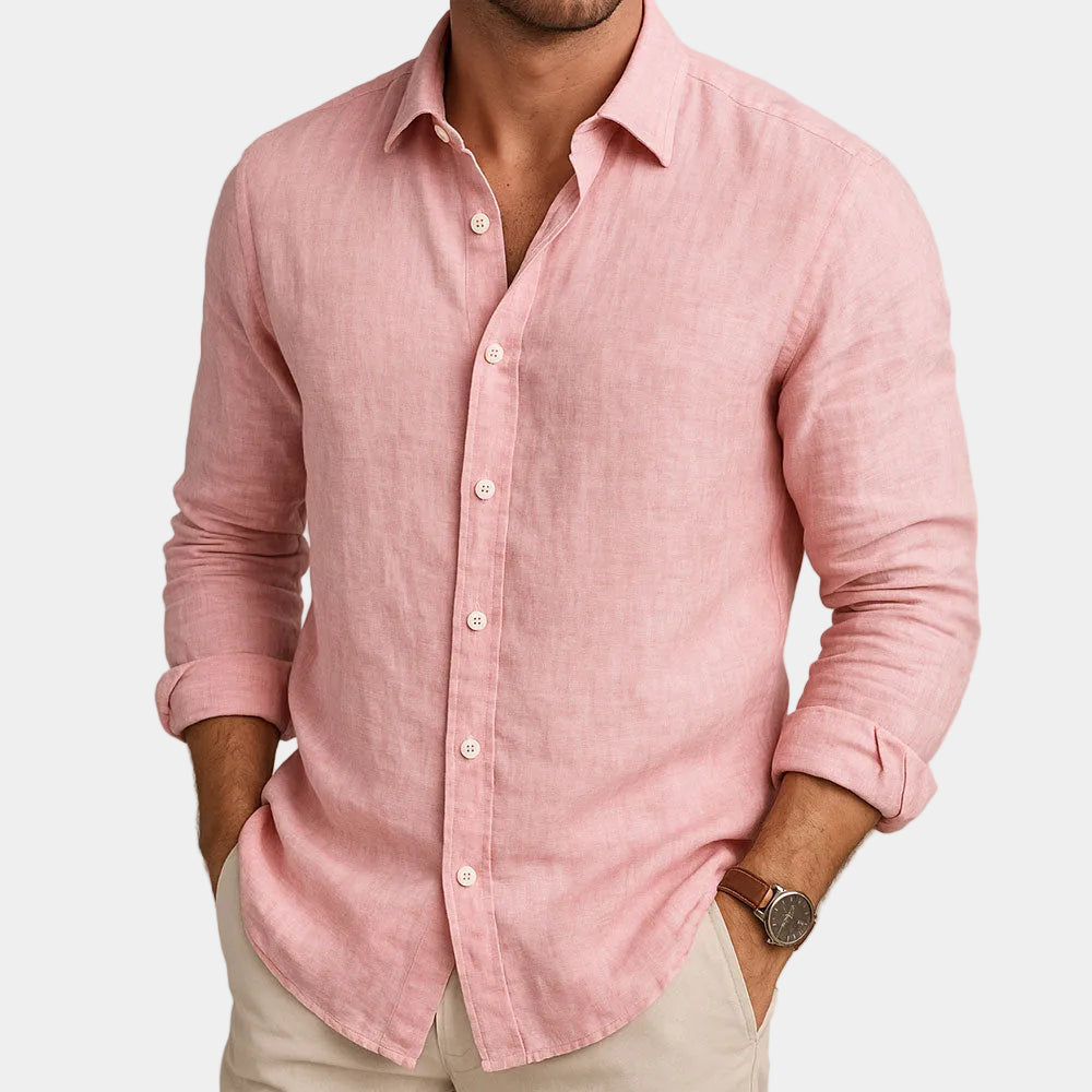 Chemise homme manches longues