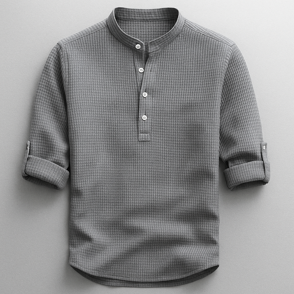 Chemise homme manches retroussées