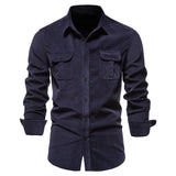 Chemise homme poches à rabat