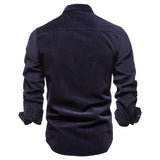 Chemise homme poches à rabat