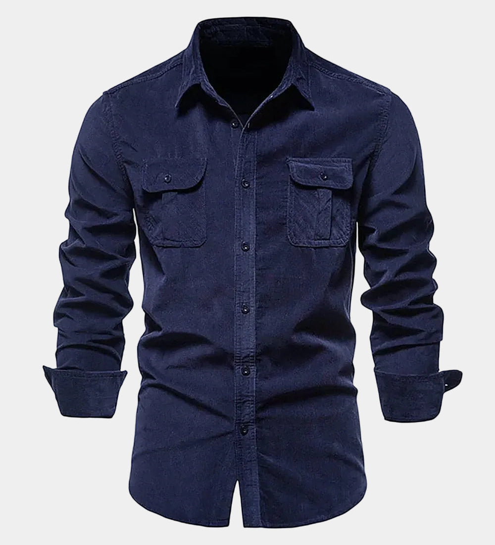 Chemise homme poches poitrine