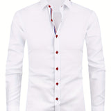 Chemise homme à poignets rayés
