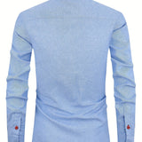 Chemise homme à poignets rayés