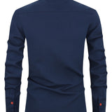 Chemise homme à poignets rayés
