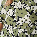 Florine™ — Robe midi florale élégante et féminine