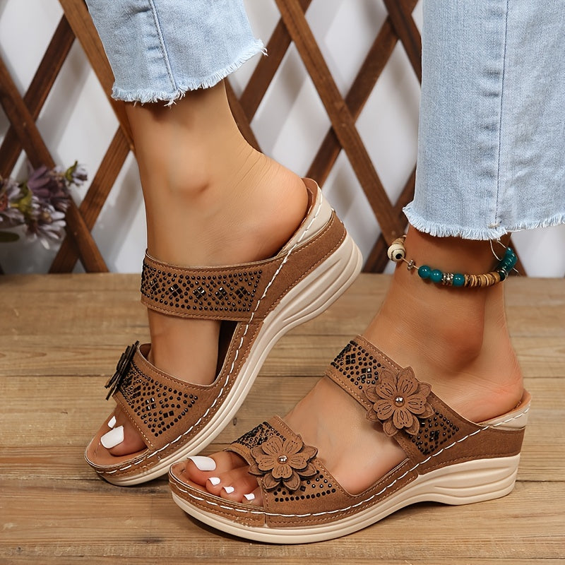 Charlotte | Sandales compensées confortables