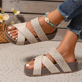Elisabeth | Sandales tressées élégantes