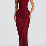 Éléonore | Robe Maxi Col Carré