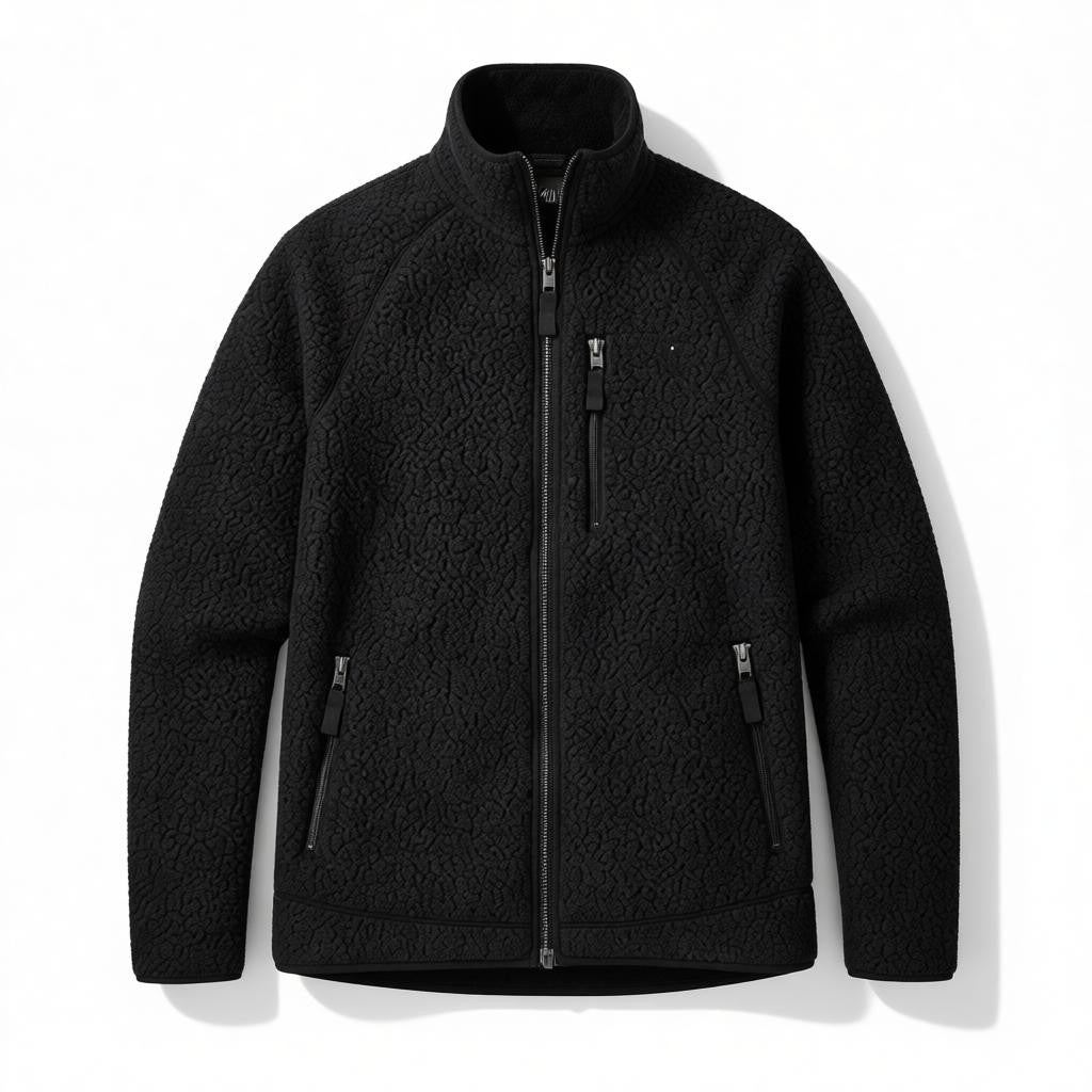 LAURENT MONACO | VESTE EN POLAIRE SHERPA POUR HOMME
