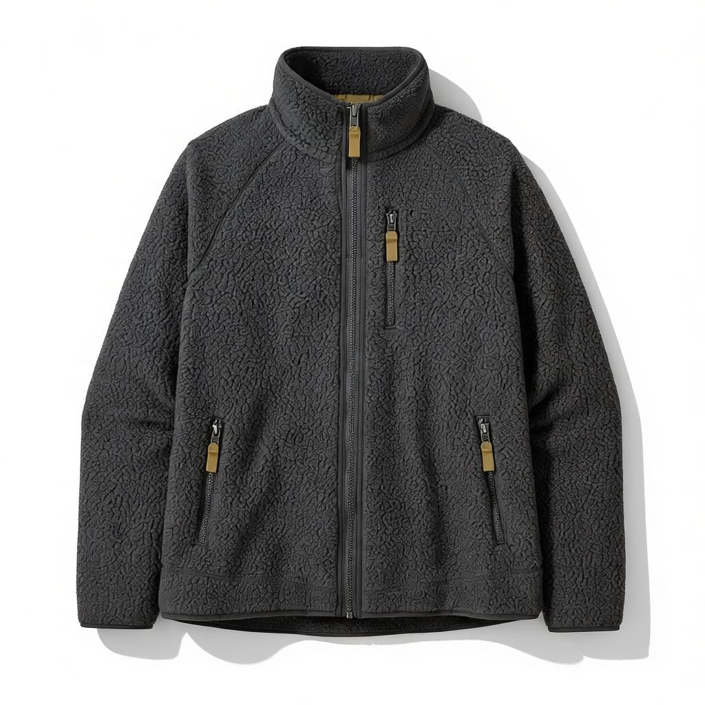 LAURENT MONACO | VESTE EN POLAIRE SHERPA POUR HOMME