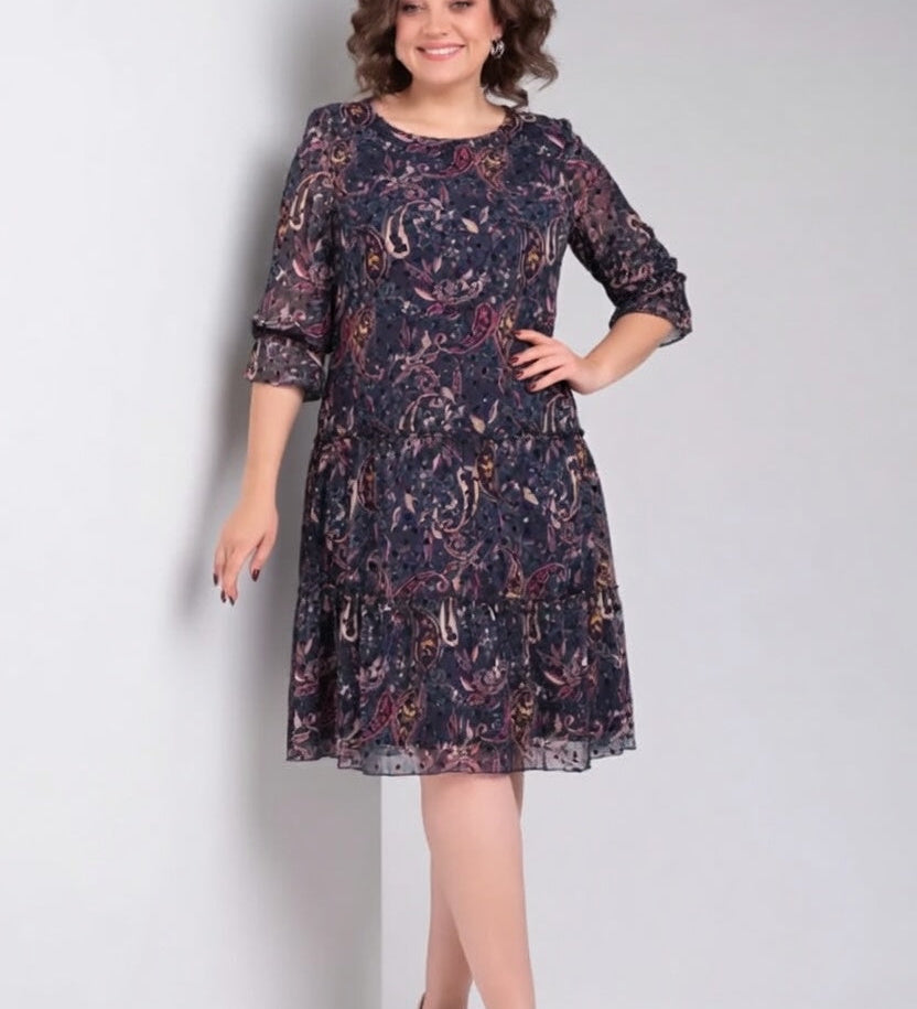 Oriane™ — Robe florale élégante au style intemporel