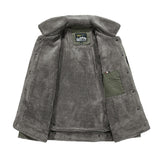 Veste En Coton Doublée En Sherpa Pour Homme