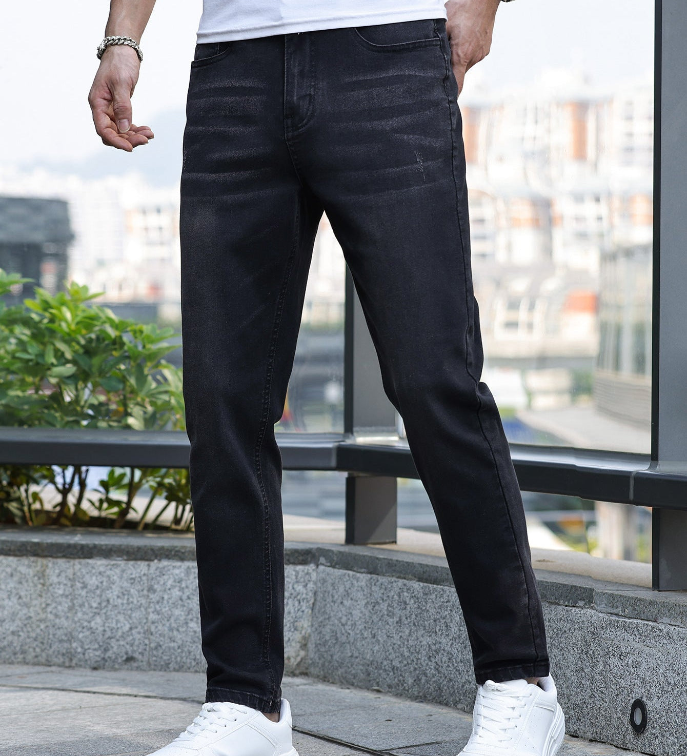Jean droit classique pour homme