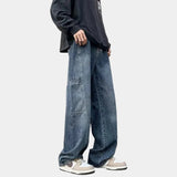 Jean homme coupe large