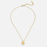 Collier Pendentif Coquillage en Cristal