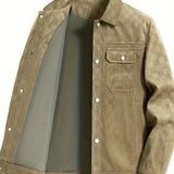 LAURENT MONACO | VESTE EN VELOURS SUEDE