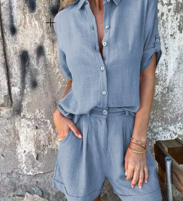 Magdalena | Ensemble aéré à boutons