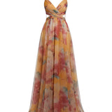 Émilienne™ — Robe longue artistique à effet fluide
