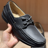Mocassins homme à couture apparente