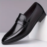 Mocassins habillés homme à bride
