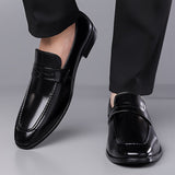 Mocassins habillés homme à bride