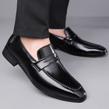 Mocassins habillés homme à bride