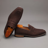Mocassins homme à bande