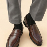 Mocassins homme à bandeau