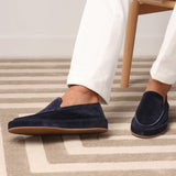 Mocassins homme à bout arrondi