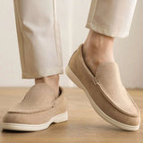 Mocassins homme à bout rond