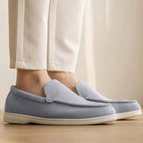 Mocassins homme à bout rond