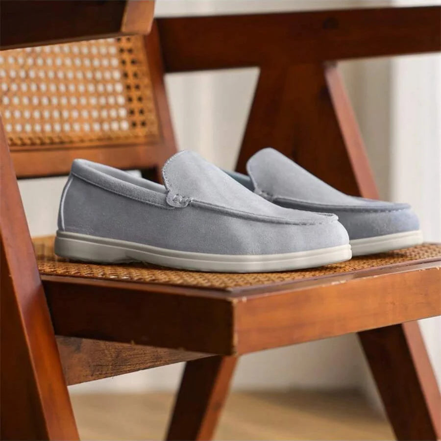 Mocassins homme à bout rond
