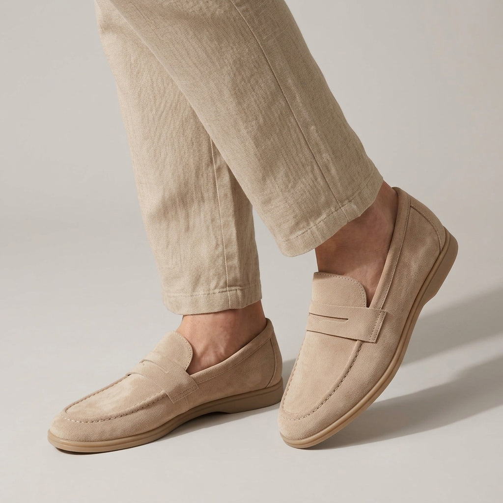 Mocassins homme à bride