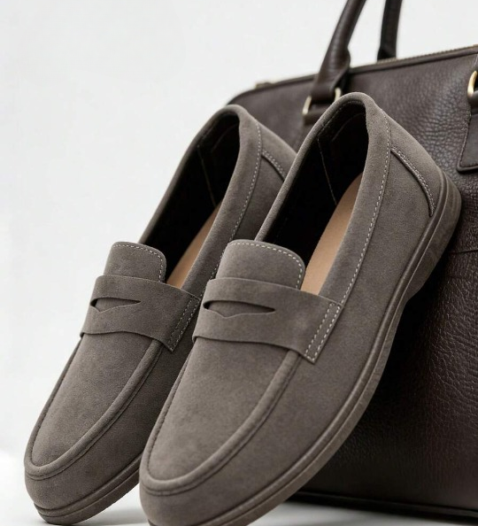 Mocassins homme à bride