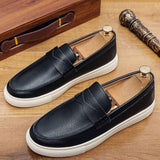 Mocassins homme à bride classique