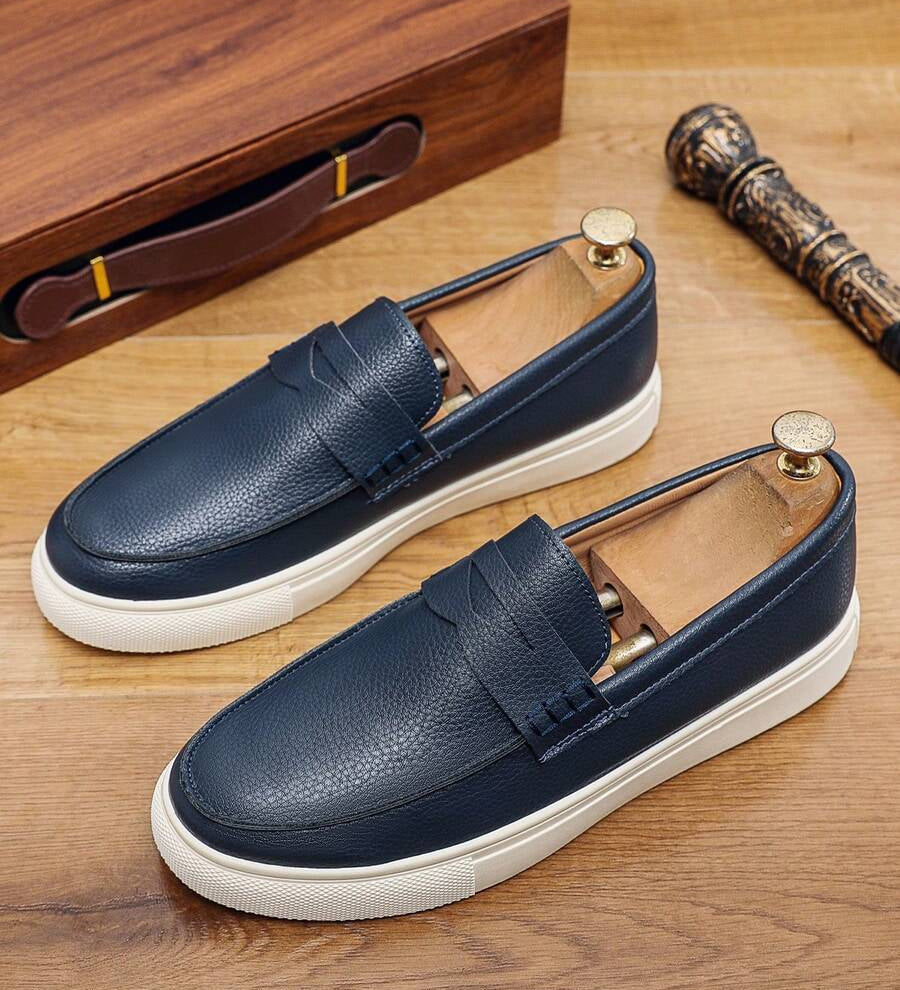 Mocassins homme à bride classique