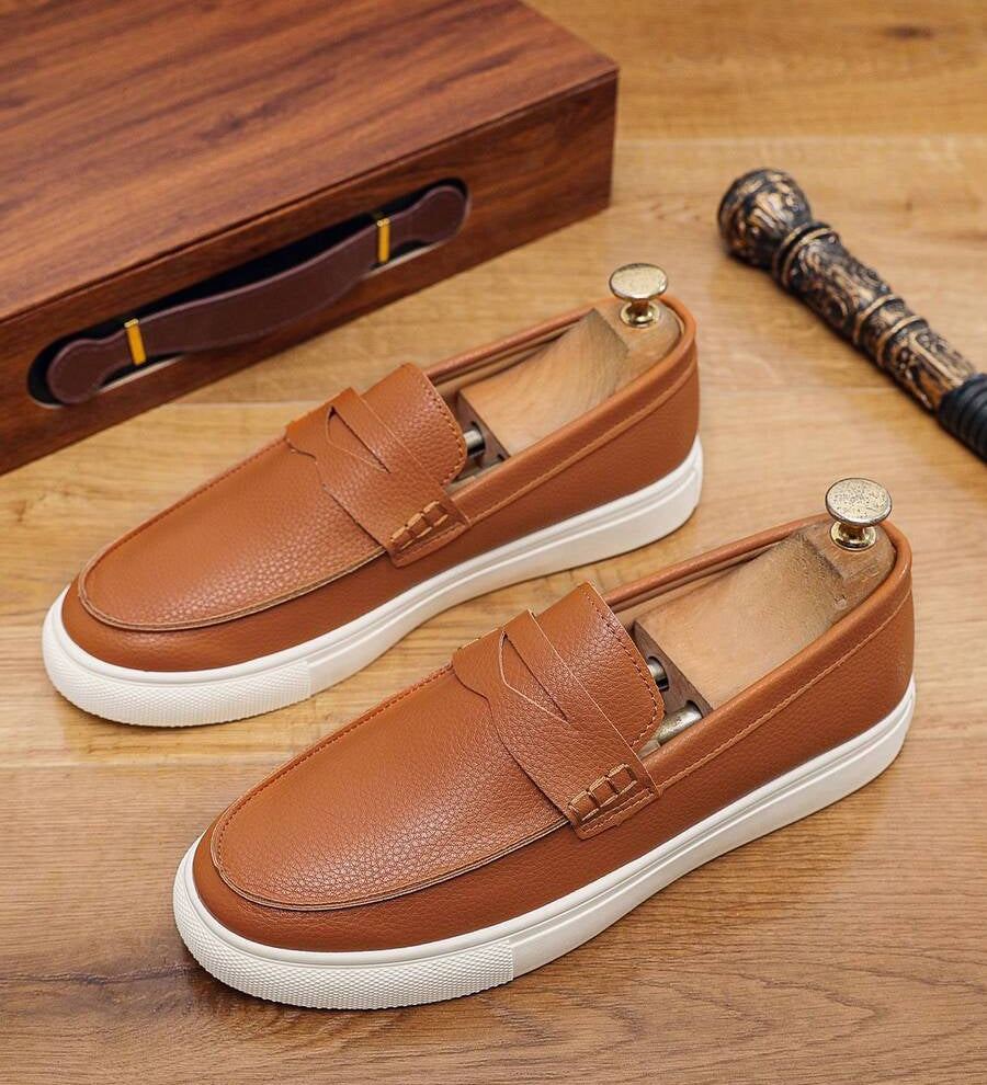 Mocassins homme à bride classique