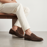 Mocassins homme à bride cousue