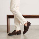 Mocassins homme à bride cousue
