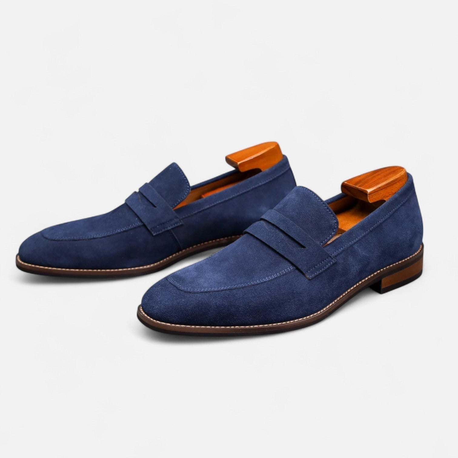 Mocassins homme à bride découpée