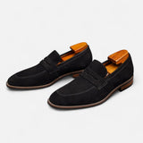 Mocassins homme à bride découpée