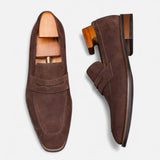 Mocassins homme à bride découpée